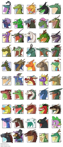 Size: 3312x7672 | Tagged: safe, artist:expression, derpibooru import, spike, anthro, charizard, dragon, eastern dragon, night fury, wyvern, 2018, absolutely everyone, absurd resolution, ambiguous gender, american dragon: jake long, armor, asian mythology, avatar: the last airbender, blazing dragons, blue-eyes white dragon, chronicles of narnia, clothes, cornwall (quest for camelot), dave the barbarian, devon (quest for camelot), digby dragon, digby dragon (copyright), disney, disney parks, dojo kanojo cho, draco (dragonheart), dragon (shrek), dragon (the pagemaster), dragon ball, dragon ball z, dragon's lair, dragonheart, dreamworks, drogon, duel monster, east asian mythology, elliot (pete's dragon), enchanted, epcot, eragon, eustace, eyebrows, eyelashes, faffy (dave the barbarian), falkor, fangs, female, feral, figment, game of thrones, ghibli, group, hair, haku (spirited away), harry potter (series), hasbro, headgear, helmet, high res, homestuck, horn, how to train your dragon, hungarian horntail, image, inheritance cycle, j. r. r. tolkien, jackie chan adventures, jake long, journey into imagination, jpeg, large group, looking away, madam mim, male, maleficent, middle-earth (tolkien), miss kobayashi's dragon maid, ms paint adventures, mulan (1998), mushu (disney), mythology, nickelodeon, nintendo, open mouth, pete's dragon, pokemon (species), pokémon, queen narissa, quest for camelot, reluctant dragon, rupert bear, saphira, scales, scalie, scarf, sharp teeth, shendu, shenron, shrek (series), side view, simple background, singe (dragon's lair), sleeping beauty (1959), smaug, smiling, spirited away, spyro the dragon, spyro the dragon (series), squire flicker, teeth, text, the black cauldron, the hobbit, the muppet show, the neverending story, the pagemaster, the reluctant dragon, the sword in the stone, tohru (dragon maid), tongue out, toothless, uncle deadly, universal studios, walt disney world, western dragon, white background, xiaolin showdown, yu-gi-oh!