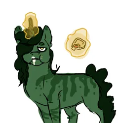 Size: 540x566 | Tagged: safe, artist:onyxdr, derpibooru import, oc, oc:lightning, pony, unicorn, eating, female, food, image, magic, mare, png, sandwich, unamused