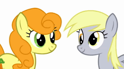 Size: 1920x1080 | Tagged: safe, artist:memj0123, artist:tehjadeh, derpibooru import, carrot top, derpy hooves, golden harvest, ponified, earth pony, pegasus, pony, 2013, animated, asdfmovie, carrot, female, food, image, mare, meredith sims, nostalgia, parody, webm, youtube, youtube link, youtube video