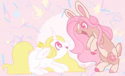 Size: 1235x749 | Tagged: safe, artist:orcabunnies, derpibooru import, oc, unofficial characters only, pony, unicorn, bunny pony, image, jpeg