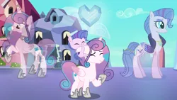 Size: 4358x2460 | Tagged: safe, artist:starlingsentry27, derpibooru import, princess flurry heart, queen haven, alicorn, pegasus, pony, spoiler:g5, biting, ear bite, female, g5, image, older, older flurry heart, png, siblings, sisters