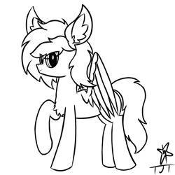 Size: 2048x2048 | Tagged: safe, artist:neonshy02, derpibooru import, oc, pegasus, pony, image, lineart, png, solo