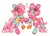 Size: 1280x911 | Tagged: safe, artist:webkinzworldz, derpibooru import, minty, pinkie pie (g3), earth pony, pony, g3, bag, care bears, cheer bear, clothes, costume, duo, image, png, wish bear