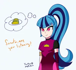 Size: 1400x1300 | Tagged: safe, artist:melliedraws, derpibooru import, sonata dusk, equestria girls, female, food, human coloration, image, jpeg, sonataco, taco, taco dress, that girl sure loves tacos