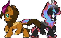 Size: 628x389 | Tagged: safe, artist:jennithedragon, derpibooru import, oc, oc:earthen spark, unofficial characters only, kirin, nirik, aside glance, blank eyes, cloven hooves, derpibooru exclusive, fangs, fire, green eyes, image, kirin oc, leonine tail, looking at you, lowres, mane of fire, orange coat, png, scales, self kirindox, self paradox, sideways glance, simple background, solo, strutting, tail, tail of fire, transparent background, walking