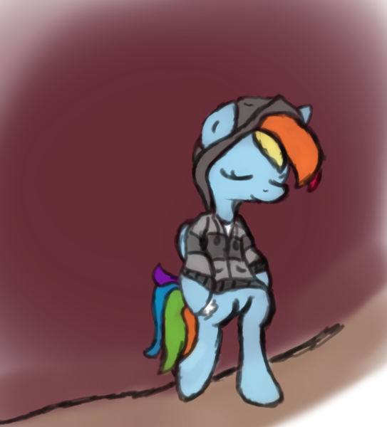 Size: 871x962 | Tagged: safe, artist:phillnana, derpibooru import, rainbow dash, pegasus, pony, bipedal, clothes, female, hoodie, image, mare, png, sketch, solo