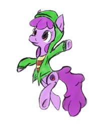 Size: 525x622 | Tagged: safe, artist:phillnana, derpibooru import, berry punch, berryshine, earth pony, pony, clothes, female, hoodie, image, mare, png, sketch, solo