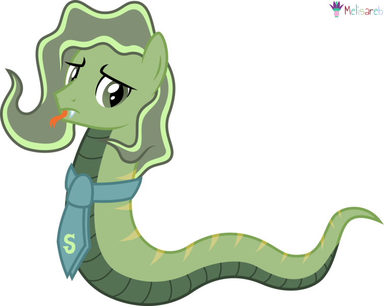 Size: 5021x4000 | Tagged: safe, artist:melisareb, derpibooru import, part of a set, ponified, inkanyamba, original species, pony, snake, snake pony, .svg available, absurd resolution, alphabet lore, fangs, forked tongue, image, male, necktie, png, s, simple background, snake tail, solo, species swap, stallion, tail, teeth, tongue out, transparent background, vector