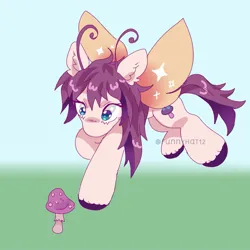 Size: 1525x1526 | Tagged: safe, artist:funnyhat12, derpibooru import, oc, unofficial characters only, butterfly, butterfly pony, hybrid, insect, image, jpeg
