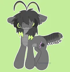 Size: 1460x1500 | Tagged: safe, artist:funnyhat12, derpibooru import, oc, unofficial characters only, bug pony, insect, adoptable, image, jpeg