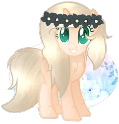 Size: 1302x1358 | Tagged: safe, artist:angellightyt, derpibooru import, oc, unofficial characters only, pony, unicorn, base used, eyelashes, female, floral head wreath, flower, grin, horn, image, mare, png, simple background, smiling, solo, transparent background, unicorn oc