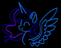 Size: 1550x1220 | Tagged: safe, artist:lunadorable, derpibooru import, princess luna, alicorn, pony, black background, bust, image, jpeg, simple background, smiling