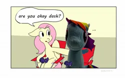 Size: 1690x1054 | Tagged: safe, artist:balileart, derpibooru import, part of a set, fluttershy, rainbow dash, chair, controller, dialogue, game, image, jpeg, meme, plushie, talking