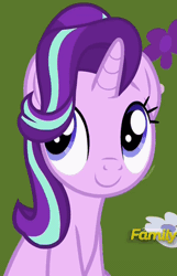 Size: 255x397 | Tagged: safe, derpibooru import, screencap, starlight glimmer, pony, unicorn, fame and misfortune, season 7, animated, cropped, cute, discovery family, discovery family logo, female, gif, glimmerbetes, image, logo, mare, smiling