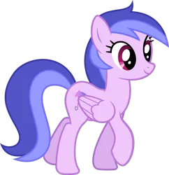 Size: 3000x3096 | Tagged: safe, artist:starryshineviolet, derpibooru import, pegasus, pony, tanks for the memories, background pony, female, high res, image, mare, not seafoam, png, race swap, sea wind, simple background, smiling, solo, transparent background, vector, walking