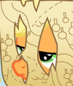 Size: 282x331 | Tagged: safe, derpibooru import, applejack, hearth's warming eve, image, jpeg, paper