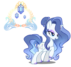 Size: 2999x2831 | Tagged: safe, artist:harmonyvitality-yt, derpibooru import, oc, unofficial characters only, pony, base used, eyelashes, female, hoof polish, image, makeup, mare, offspring, parent:fancypants, parent:rarity, parents:raripants, png, simple background, solo, transparent background