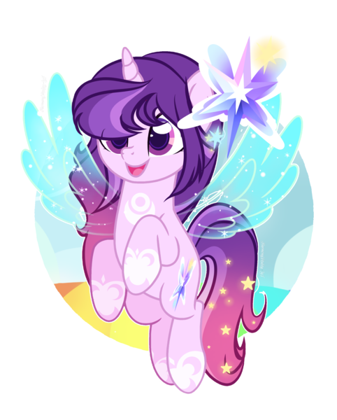 Size: 2328x2898 | Tagged: safe, artist:harmonyvitality-yt, derpibooru import, oc, unofficial characters only, pony, artificial wings, augmented, base used, female, image, magic, magic wings, mare, png, rearing, simple background, smiling, solo, transparent background, wings