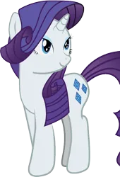 Size: 460x677 | Tagged: safe, artist:sarahstudios11, derpibooru import, rarity, unicorn, gradients, image, png, smiling, solo, vector