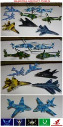Size: 1280x2574 | Tagged: safe, artist:lonewolf3878, derpibooru import, ah-64, aircraft, attack chopper, b-1, b-52, bomber, customized toy, dragon lands, fighter, flag, helicopter, image, irl, jet, jet fighter, jpeg, mig-29, model plane, new lunar republic, photo, plane, s-3a viking, saddle arabia, toy, uh-60 blackhawk, warplane
