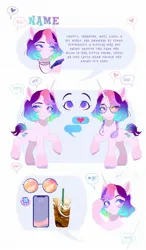 Size: 1198x2048 | Tagged: safe, artist:irusumau, derpibooru import, oc, unofficial characters only, pony, unicorn, image, jpeg, reference sheet, solo