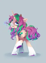 Size: 3027x4096 | Tagged: safe, artist:irusumau, derpibooru import, oc, unofficial characters only, pony, unicorn, image, jpeg, simple background, solo