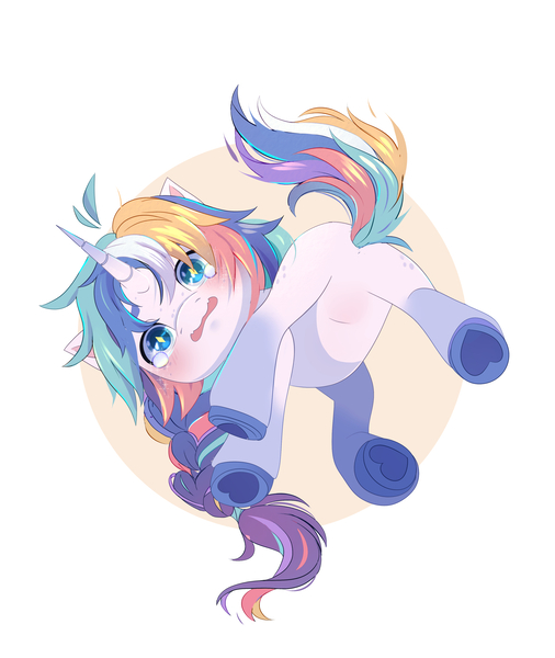 Size: 3252x3855 | Tagged: safe, artist:irusumau, derpibooru import, oc, unofficial characters only, pony, unicorn, chibi, image, jpeg, solo