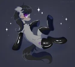 Size: 1799x1611 | Tagged: safe, artist:belkaart0w0, derpibooru import, octavia melody, earth pony, pony, blushing, cheek fluff, chest fluff, choker, clothes, cute, ear fluff, evening gloves, female, floppy ears, gloves, gray background, image, latex, latex gloves, latex socks, latex stockings, long gloves, mare, png, raised hoof, raised leg, simple background, socks, solo, stockings, tavibetes, thigh highs