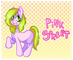 Size: 1800x1500 | Tagged: safe, artist:funfish1000, derpibooru import, oc, oc:pink sorbet, unofficial characters only, earth pony, pony, earth pony oc, female, image, png, solo