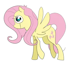 Size: 1024x1024 | Tagged: safe, artist:chandelurres, derpibooru import, fluttershy, pegasus, pony, female, image, mare, png, simple background, solo, spread wings, transparent background, wings