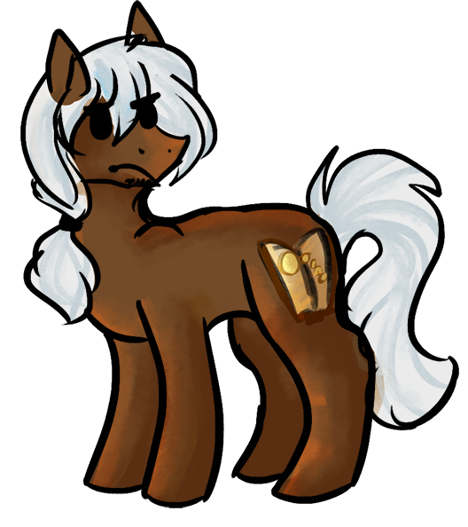 Size: 528x594 | Tagged: safe, artist:dokuyuu, derpibooru import, oc, unofficial characters only, earth pony, pony, commission, grumpy, image, looking back, png, side view, simple background, solo, transparent background