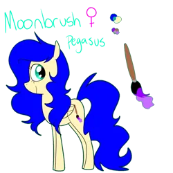 Size: 1024x1024 | Tagged: safe, artist:chandelurres, derpibooru import, oc, oc:moonbrush, pegasus, pony, female, image, mare, png, reference sheet, simple background, solo, transparent background