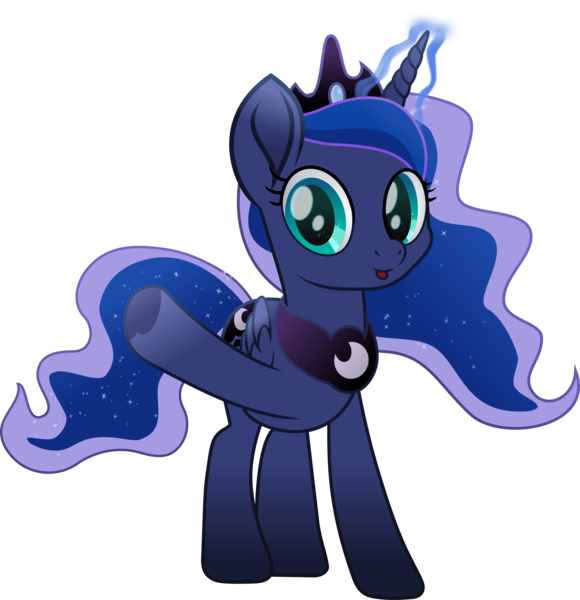 Size: 7060x7306 | Tagged: safe, artist:lincolnbrewsterfan, derpibooru import, part of a set, princess luna, alicorn, pony, derpibooru, series:apri(luna) fools!, rainbow roadtrip, .svg available, absurd resolution, april fools, april fools 2023, blue eyes, blue mane, blue tail, clothes, crown, cyan eyes, derpibooru exclusive, ethereal mane, ethereal tail, female, flowing mane, flowing tail, folded wings, glow, glowing horn, hoof heart, horn, image, inkscape, jewelry, long horn, long mane, long tail, looking at you, magic, magic aura, mare, meta, missing accessory, moon, movie accurate, part of a series, peytral, png, raised hoof, regalia, simple background, smiling, smiling at you, solo, standing, tail, teal eyes, transparent background, underhoof, upside-down hoof heart, vector, waving, wings