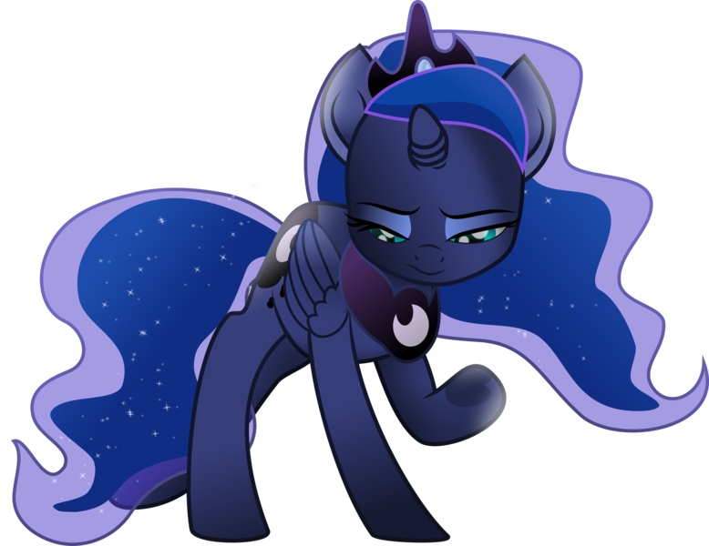 Size: 8612x6639 | Tagged: safe, artist:lincolnbrewsterfan, derpibooru import, part of a set, princess luna, alicorn, pony, derpibooru, series:apri(luna) fools!, my little pony: the movie, .svg available, absurd resolution, aftermath, april fools, april fools 2023, blue eyes, blue mane, blue tail, contemplating, crown, cute, cyan eyes, derpibooru exclusive, description is relevant, ethereal mane, ethereal tail, female, finale, flowing mane, flowing tail, head down, high angle, highlights, hoof heart, horn, image, inkscape, jewelry, lidded eyes, long horn, long mane, long tail, looking down, mare, meta, missing accessory, moon, movie accurate, overhead view, part of a series, peytral, png, question and answer, raised hoof, regalia, sad, sadorable, simple background, solo, standing, tail, teal eyes, tired, tired eyes, transparent background, transparent mane, transparent tail, underhoof, vector