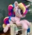 Size: 1944x2048 | Tagged: safe, artist:rtryart, derpibooru import, princess cadance, alicorn, pony, bow, female, folded wings, horn, image, irl, jpeg, lying down, mare, photo, plushie, prone, solo, teen princess cadance, wings