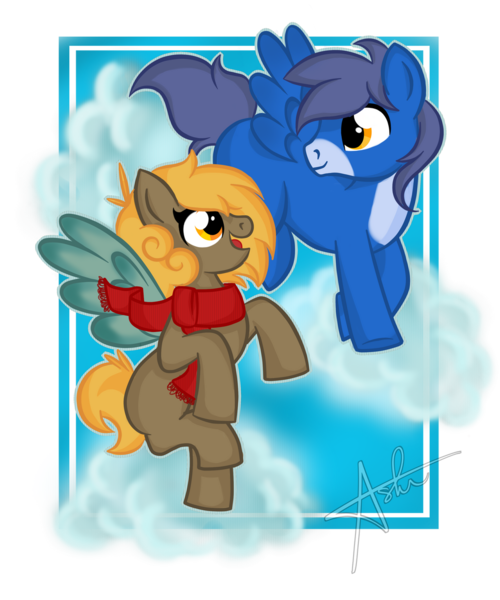 Size: 1024x1229 | Tagged: safe, artist:gummysharkcircus, derpibooru import, oc, oc:azure, oc:coots, unofficial characters only, pegasus, image, pegasus oc, png, simple background, wings