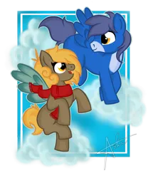 Size: 1024x1229 | Tagged: safe, artist:gummysharkcircus, derpibooru import, oc, oc:azure, oc:coots, unofficial characters only, pegasus, image, pegasus oc, png, simple background, wings