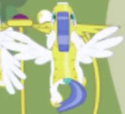 Size: 178x163 | Tagged: safe, derpibooru import, screencap, pegasus, pony, friendship is magic, armor, background character, background pony, cropped, flying, image, male, pegasus royal guard, png, royal guard, royal guard armor, solo focus, spread wings, stallion, wings