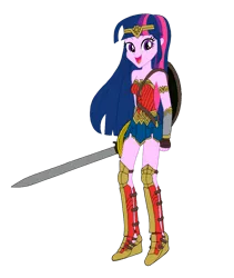 Size: 1024x1211 | Tagged: safe, artist:renthegodofhumor, derpibooru import, twilight sparkle, human, equestria girls, clothes, cosplay, costume, dc comics, image, png, wonder woman