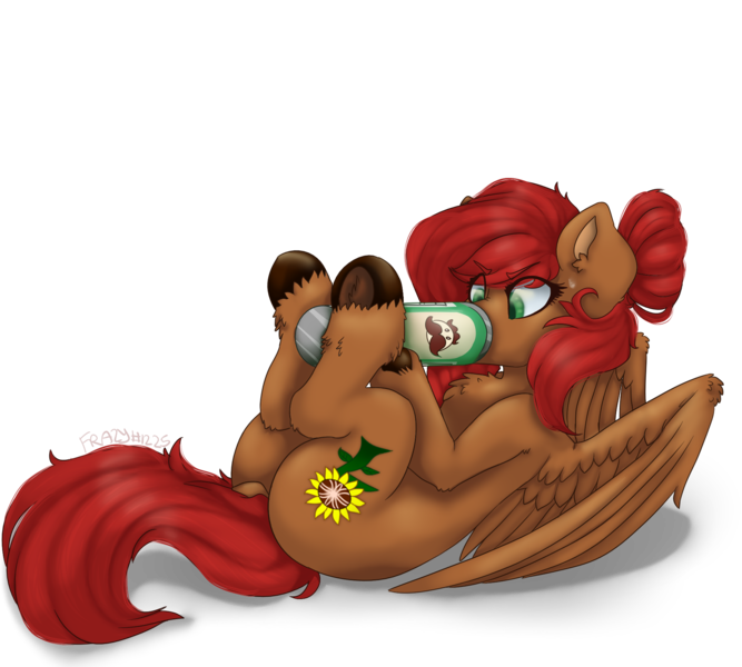 Size: 1925x1732 | Tagged: suggestive, artist:frazy, derpibooru import, oc, pegasus, chest fluff, chips, ear fluff, female, food, green eyes, hooves up, image, orange coat, png, potato chips, pringles, red mane, red tail, solo, solo female, solo focus, tail, unshorn fetlocks, wing fluff, wings