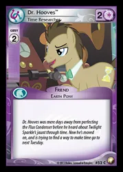 Size: 344x480 | Tagged: safe, derpibooru import, doctor whooves, time turner, slice of life (episode), ccg, enterplay, equestrian odysseys, image, jpeg, merchandise, solo