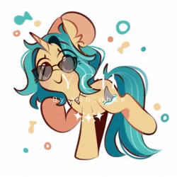 Size: 500x500 | Tagged: safe, artist:yun_nhee, derpibooru import, oc, unofficial characters only, pony, unicorn, image, jpeg, solo