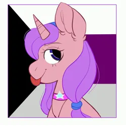 Size: 3000x3000 | Tagged: safe, artist:dejji_vuu, derpibooru import, oc, unofficial characters only, pony, unicorn, image, jpeg, pride flag, solo