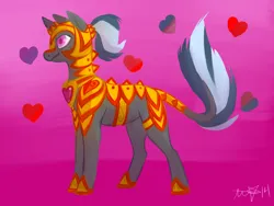 Size: 1280x960 | Tagged: safe, artist:animalstamp, derpibooru import, oc, oc:shootin arrow, unicorn, armor, image, jpeg, solo