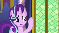 Size: 1280x720 | Tagged: safe, derpibooru import, screencap, starlight glimmer, unicorn, the crystalling, image, png, solo