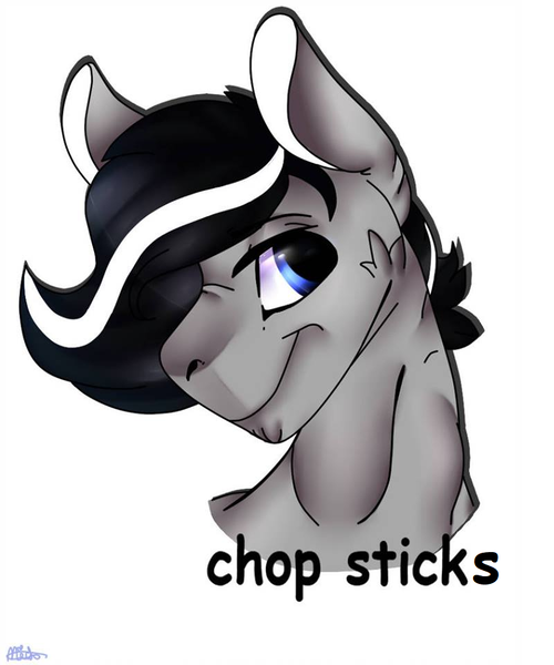 Size: 800x960 | Tagged: safe, derpibooru import, oc, oc:chopsticks, unofficial characters only, pegasus, bust, cheek fluff, hunk, image, png, simple background, solo, text, white background