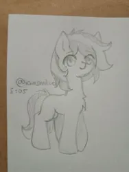 Size: 1560x2080 | Tagged: safe, artist:iamsmileo, derpibooru import, oc, unofficial characters only, earth pony, pony, image, jpeg, solo, traditional art