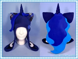 Size: 1000x750 | Tagged: safe, artist:facja, derpibooru import, princess luna, craft, hat, image, jpeg