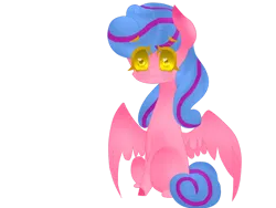 Size: 1024x768 | Tagged: safe, artist:magicangelstarartist, derpibooru import, oc, unofficial characters only, pegasus, pony, female, image, mare, multicolored hair, png, simple background, solo, transparent background