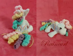 Size: 5200x3953 | Tagged: safe, artist:starfulstitches, derpibooru import, oc, earth pony, pony, female, image, jpeg, lying down, mare, plushie, prone, solo